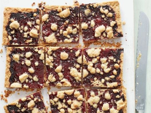Fotó homok torta lekvárral