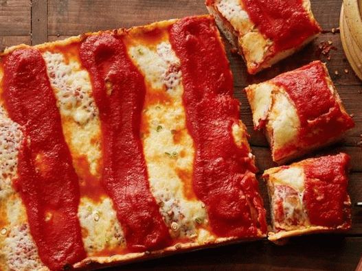 Photo Pizza Detroitban