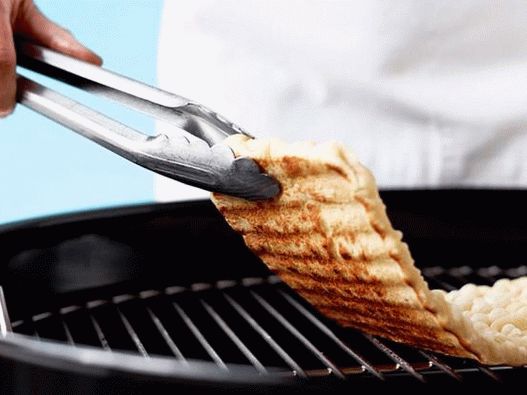 Grill pizza