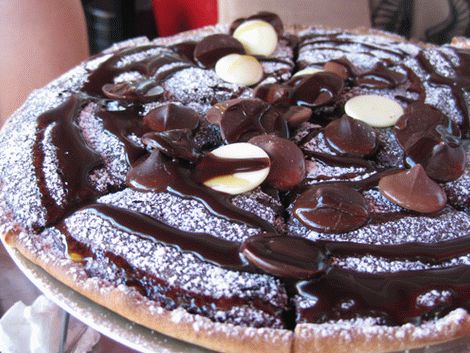 Photo Pizza tiramisu