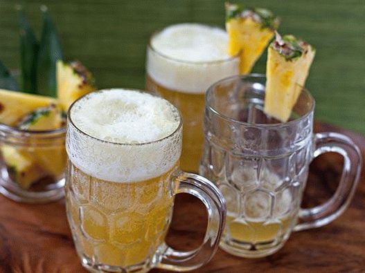 Pina Colada fényképe sörrel