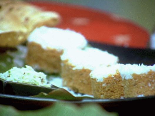 Pitta párolt fotó rák húsával