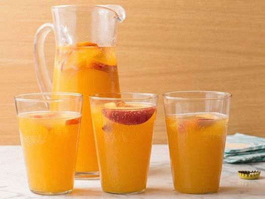 Fotósör hűvösebb őszibarack és gyömbérrel