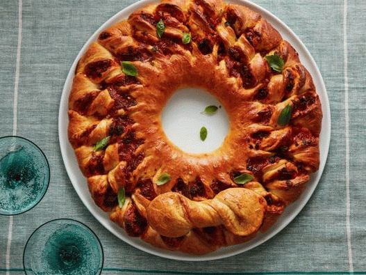 Fotó ünnepi pizza