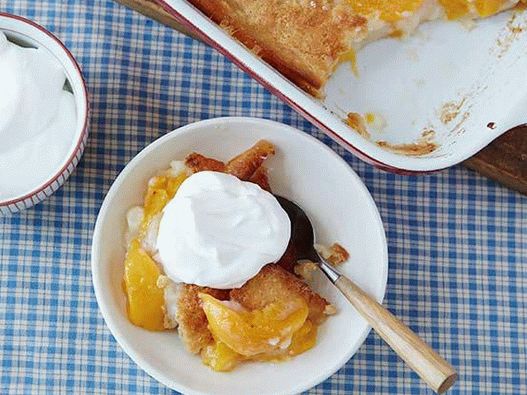 Photo Simple Peach Cobbler