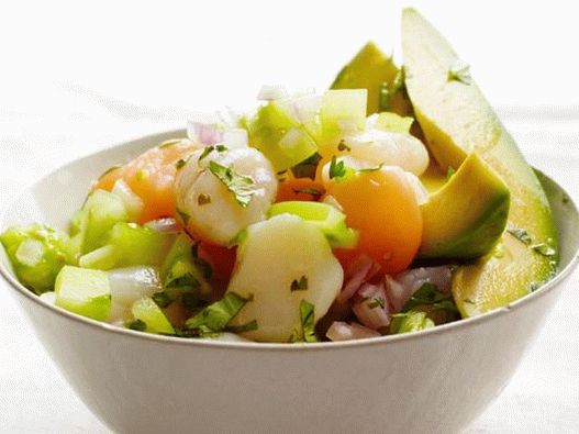 Fotó - fésűkagyló Ceviche