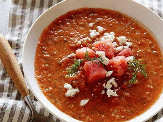 Gaspacho görögdinnyeből