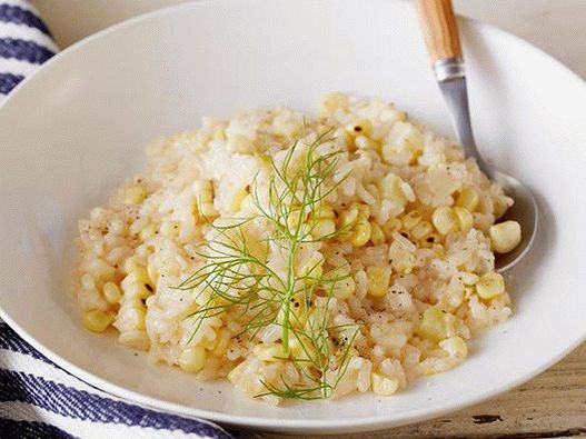 Grillezett rizottó fényképe