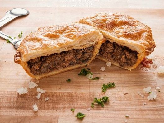 Fotó rusztikus hús pite