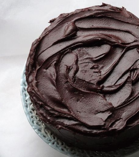 Fénykép csokoládétorta fondantdal