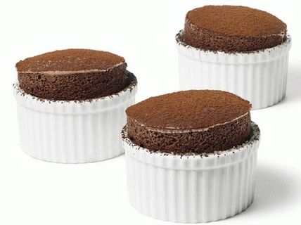 Photo Chocolate souffle