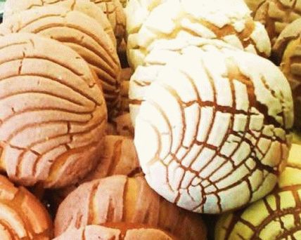 Pan Dulce mexikói zsemle, Conchas Variety