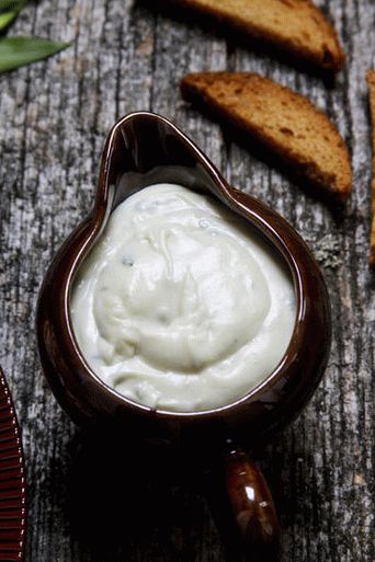 Fotókrémes szósz Gorgonzola sajttal