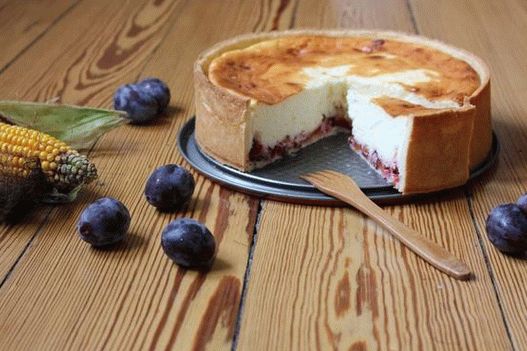 Fotószilva torta túrós