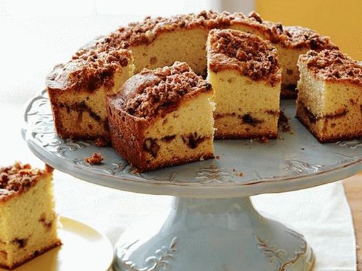 Fénykép-tejfölös kávé torta