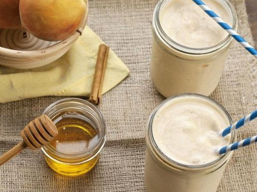 Peach Cake Smoothie Photo