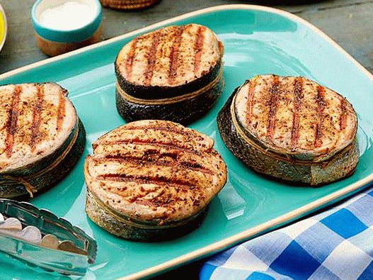 Fotó grillezett lazac steakkel
