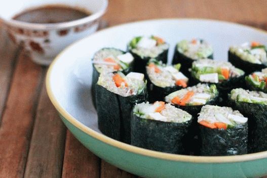 Photo Sushi tekercs görögül