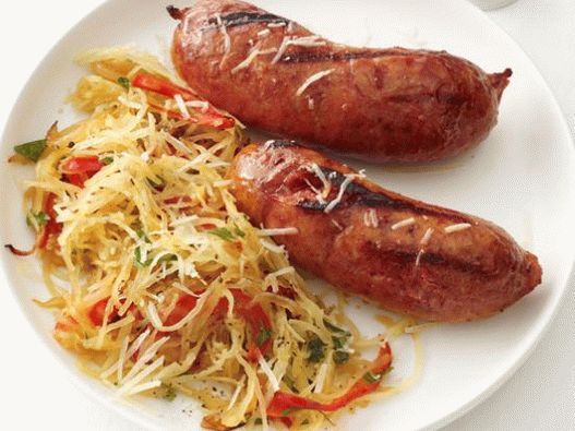 Fénykép spagetti tök kupatyval