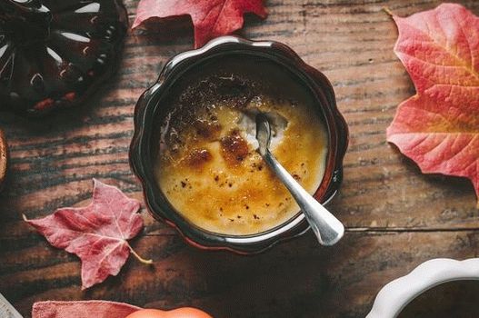 Fénykép Pumpkin Cream Brulee
