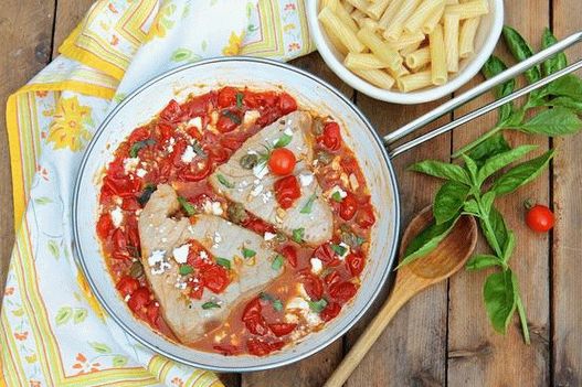 Fénykép tonhal curry szószban