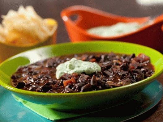 Fotó vegetáriánus chili gombával