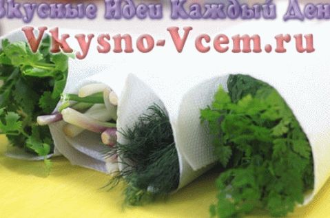 A zöldek betakarításának egyszerű módszerei télen