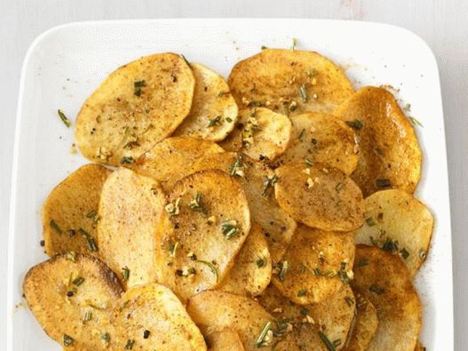 Az étel fotó - Burgonya chips rozmaringgal