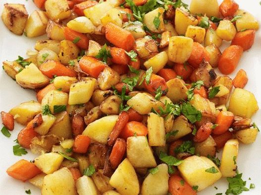 Fotós sütésű gyökérzöldségek