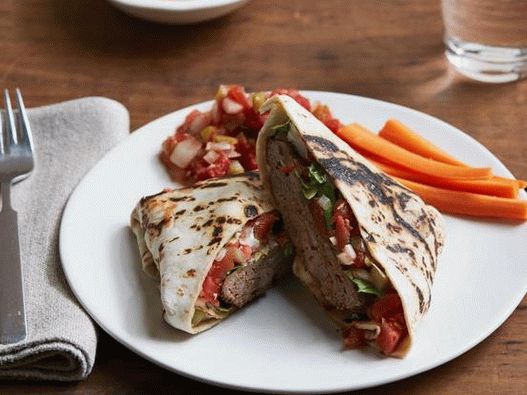 Fotós ételek - Tacos borítékokban
